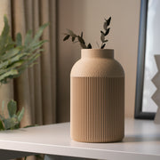 Paxon - Geribbelde Slanke Moderne Vaas — sfeer (1438447_4)