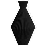 Arden - Geribbelde Facetten Geometrische Sculpturale Vaas