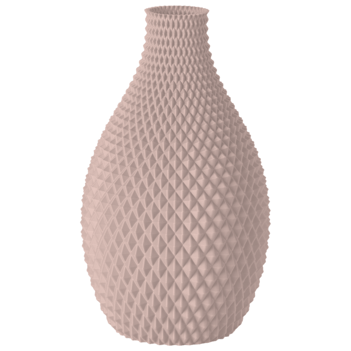 Xenia - Druppelvormige Gefacetteerde Sculpturale Vaas