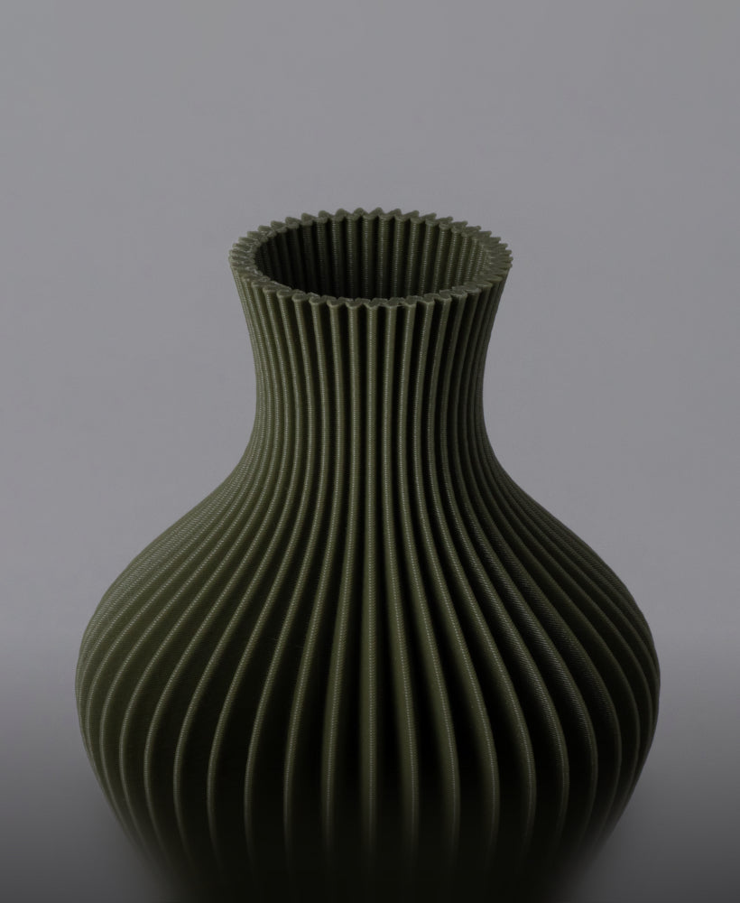 Flint - Ribbelige Minimalistische Vaas — sfeer (1531835_2)