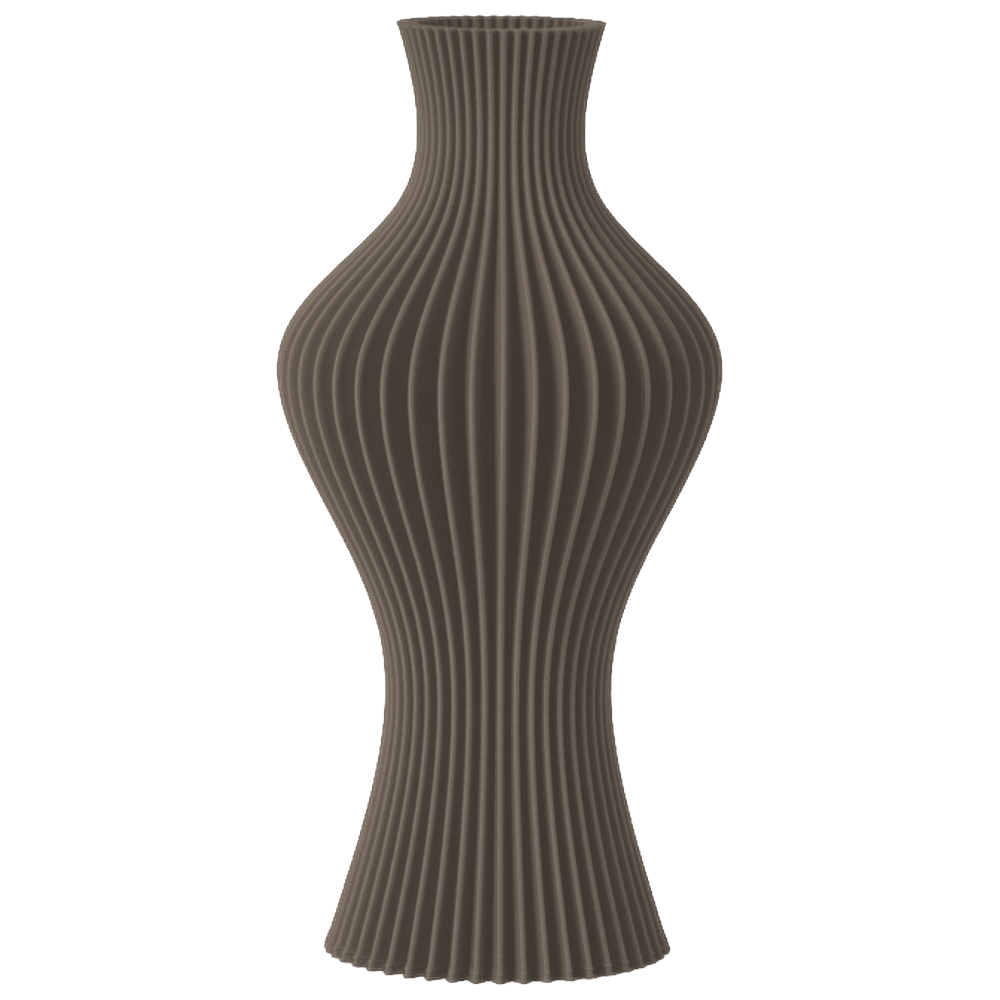 Flint - Ribbelige Minimalistische Vaas