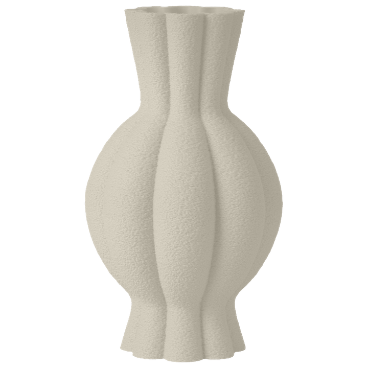 Galen - Gegroefde Sculpturale Moderne Vaas